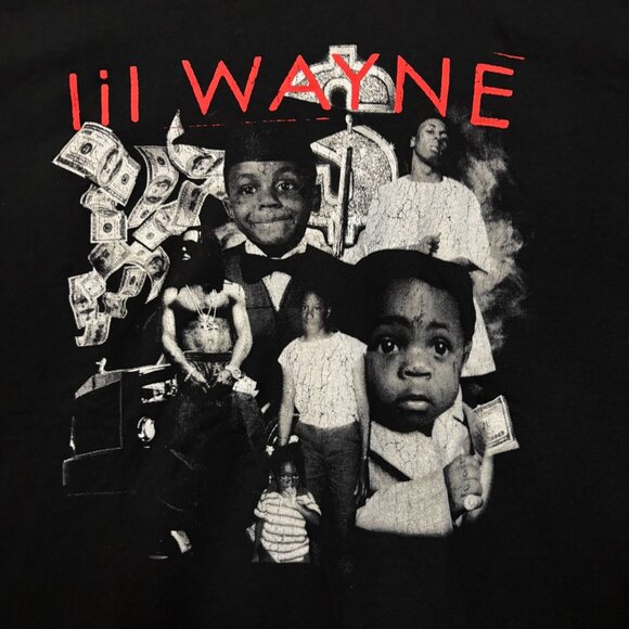 Lil Wayne The Carter Album Covers Graphic Design T-shirt XXL - Picture 2 of 4
